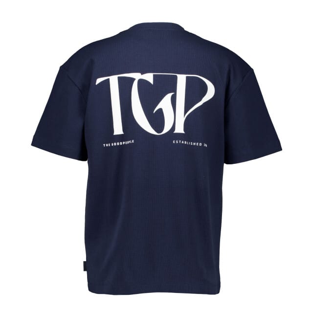 The Goodpeople Ton T-shirts Donkerblauw 26010906