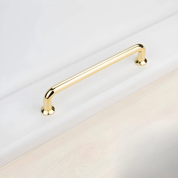 More&Deco LUCA Serie - Gouden Kastgreep - Retro - 128mm - Glans