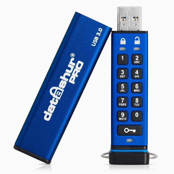 USB Stick met Hardware Encryptie en PIN Code - Waterdicht en Stofbestendig