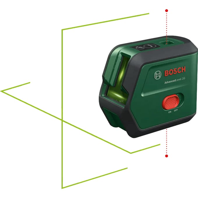 Bosch AdvancedLevel 2G - Kruislijnlaser