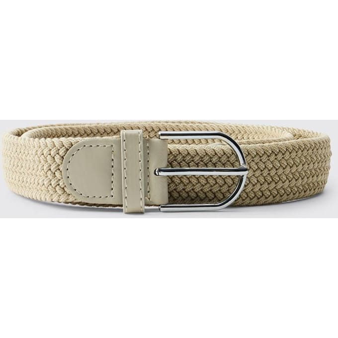 Geweven Riem Met Textuur | Ecru