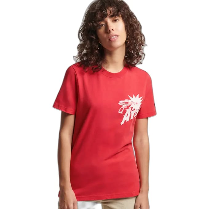 Superdry Dames tshirt Vintage Crossing Lines T-shirt