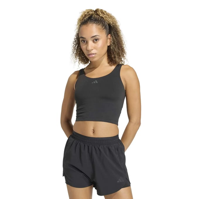 Damestanktop adidas Studio All Me 3-Stripes