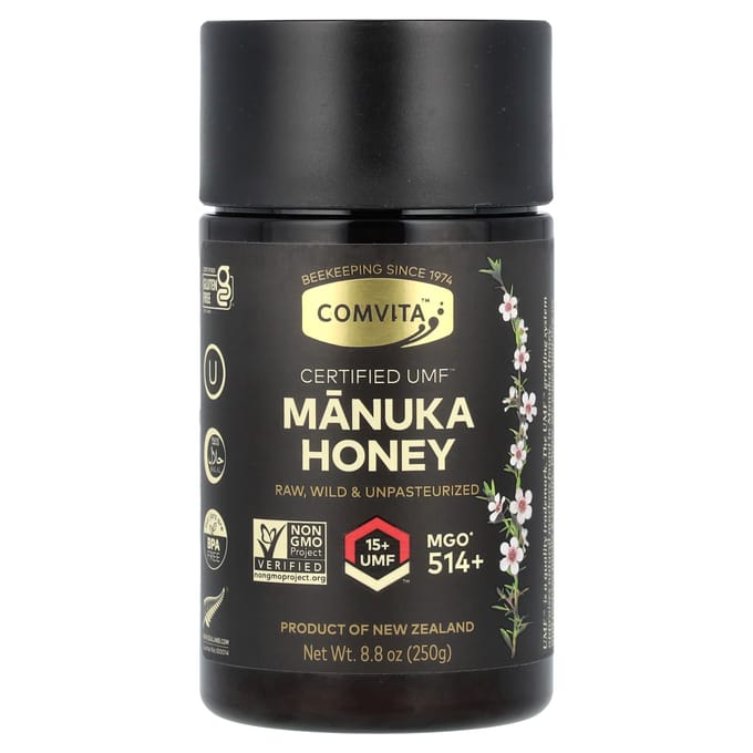 Comvita, Manuka Honing, UMF 15+, MGO 514+, 8.8 oz (250 gram)