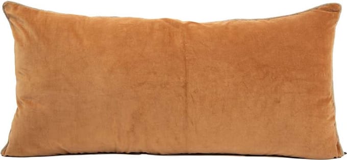 New Delhi kussen fluweel caramel 55x110  cm