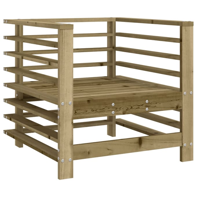 vidaXL - Tuinstoelen - 2 - st - geïmpregneerd - hout
