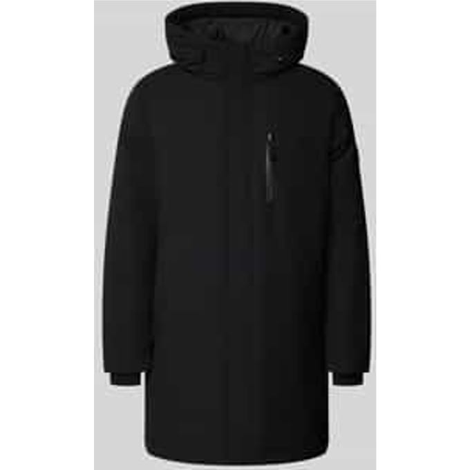 Regular fit parka met capuchon