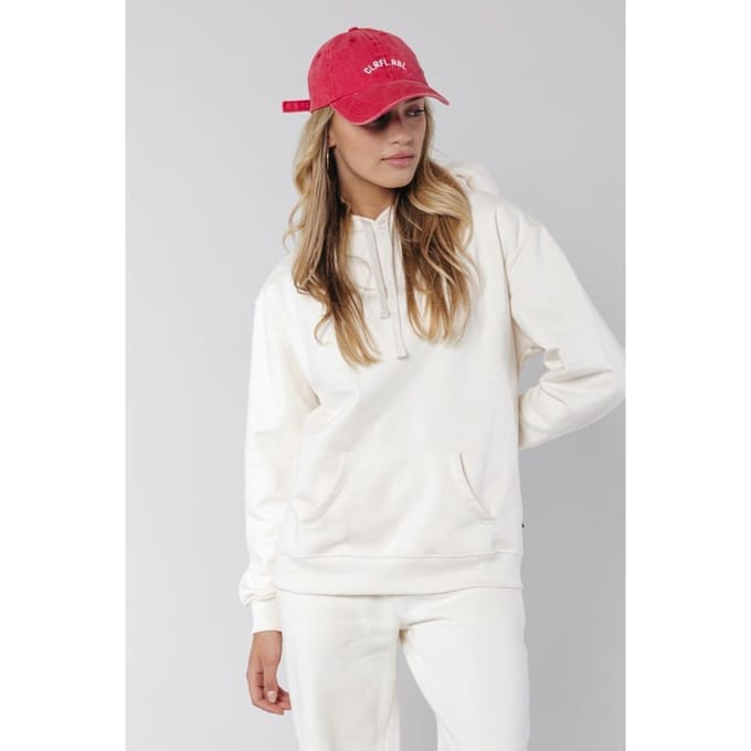 Colourful Rebel  - Maat S - Uni Oversized Hoodie Off White