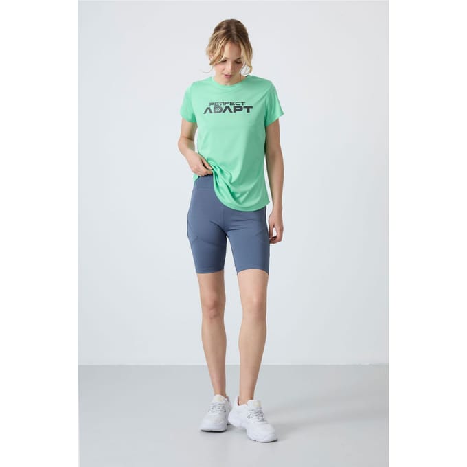 Korte Hoge Taille Tricot Leggings