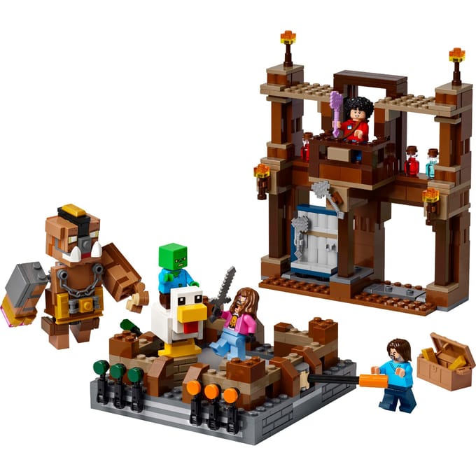 LEGO Minecraft LEGO® MINECRAFT 21272 Waldanwesen met boxring