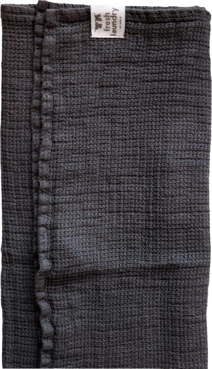 Fresh laundry handdoek kohl 70 x 135 cm