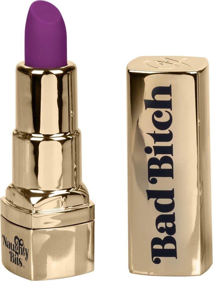 CalExotics - Bad Bitch Lipstick Vibrator - Stimulator Goudkleur - 120 gr.