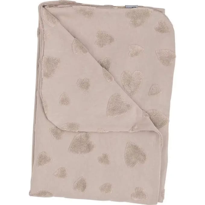 Babydeken FreeON by Bubaba Beige Hearts