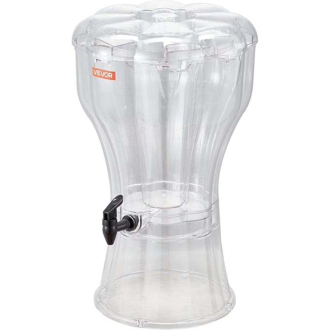 Distributeur de boissons 13L Distributeur de boissons pour fêtes Plastique avec robinet