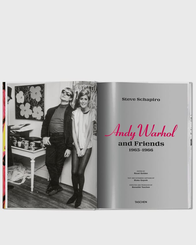 Steve Schapiro. Andy Warhol and Friends