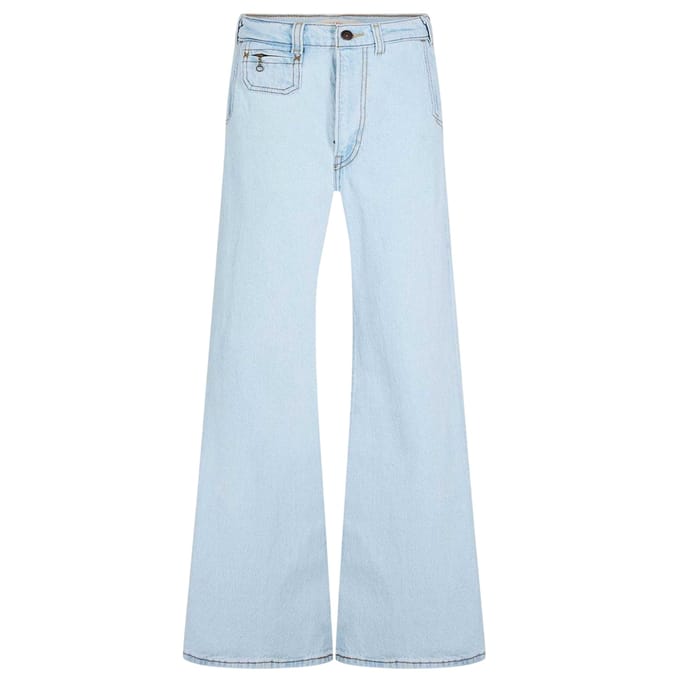 Levis Ribcage-jeans voor dames (Blauw)