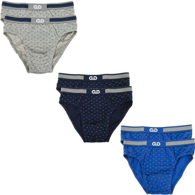 Set-6 Ademende stoffen slips met anatomische voorkant LP1004 kind