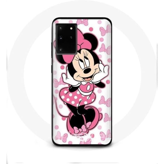 Coque pour Samsung Galaxy S11 Plus Minnie Mouse Dessin animé mignon rose