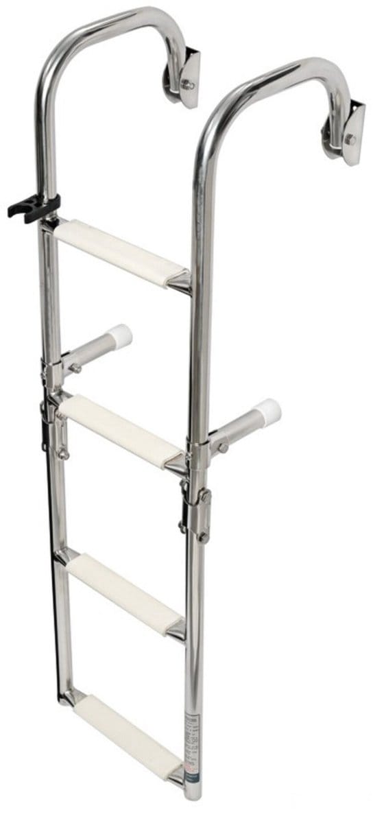 Zwemtrap met leuningbeugel, 4 treden