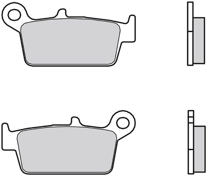 Brembo 07ho26sd Gesinterde Remblokken Transparant