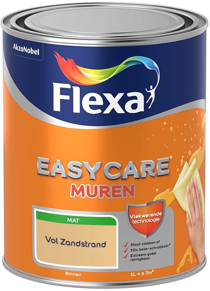 Flexa - Easycare Muren - Vol Zandstrand - Mengverf - 1 L