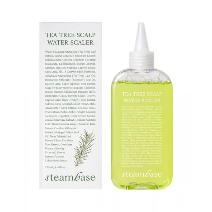 STeambase Pariëtale Geurprobleem Oplossing Hoofdhuid Keratine Tea Tree Scaler 250ml 2 NONE white