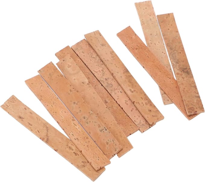Clarinet Corks, Easy Cut Soft Neck Cork Leaf 10pcs For Saxophone