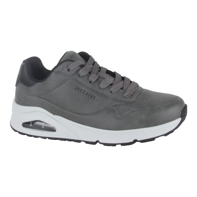 Skechers Uno heren sneaker - Antraciet - Maat 42