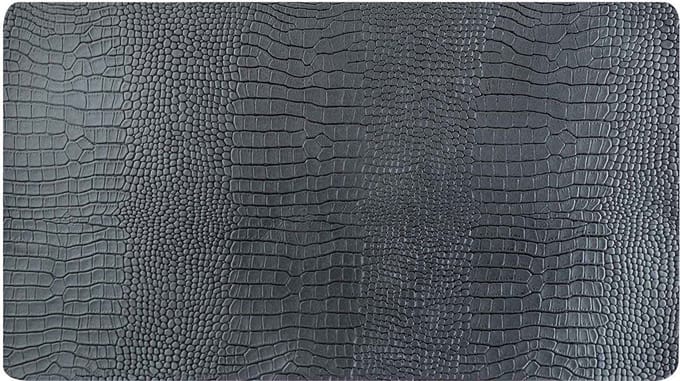 Cosy & Trendy Placemat Leder Recycled Zwart 43x30cm