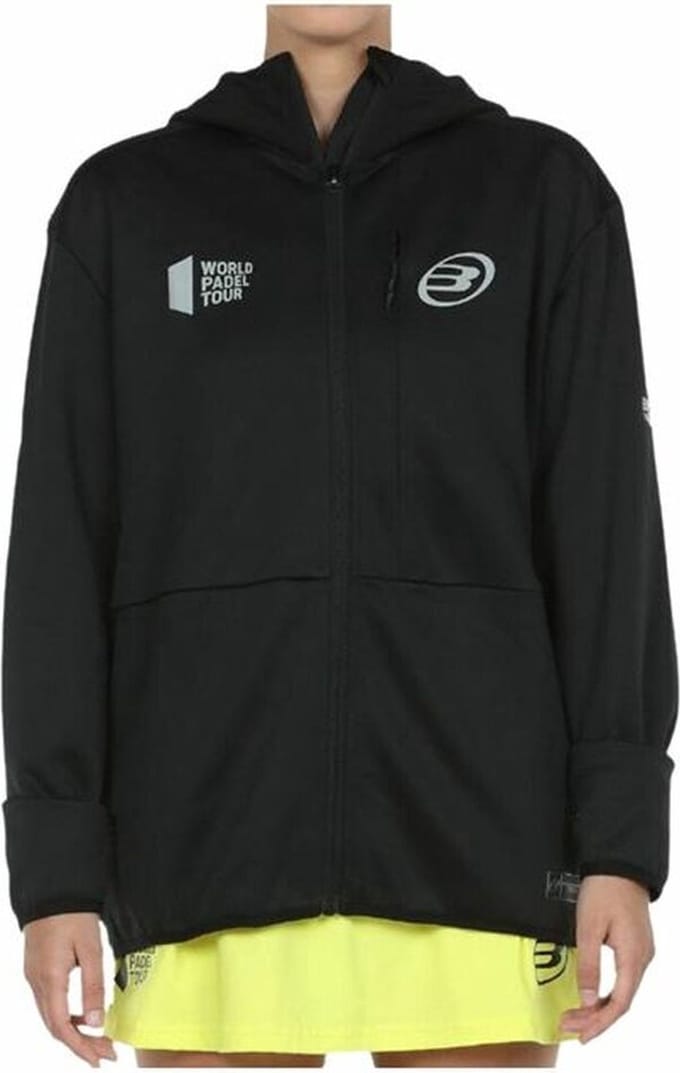 Bullpadel Llera dames sport jas zwart