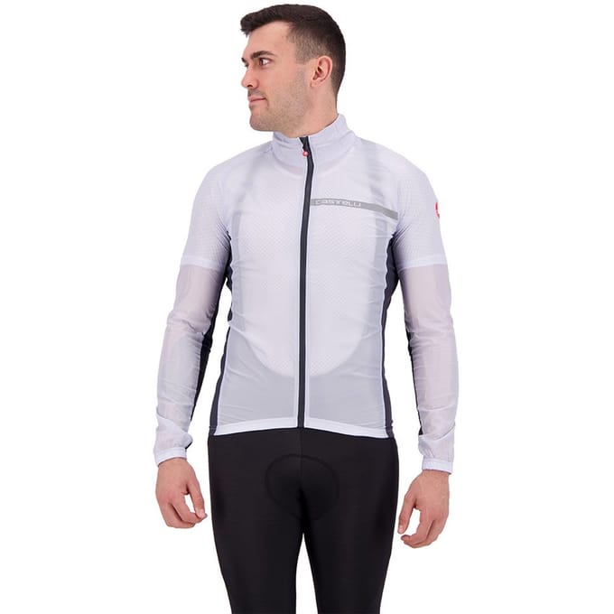 Castelli SQUADRA STRETCH fietsjas Silver Gray/Dark Gray - Mannen - maat S