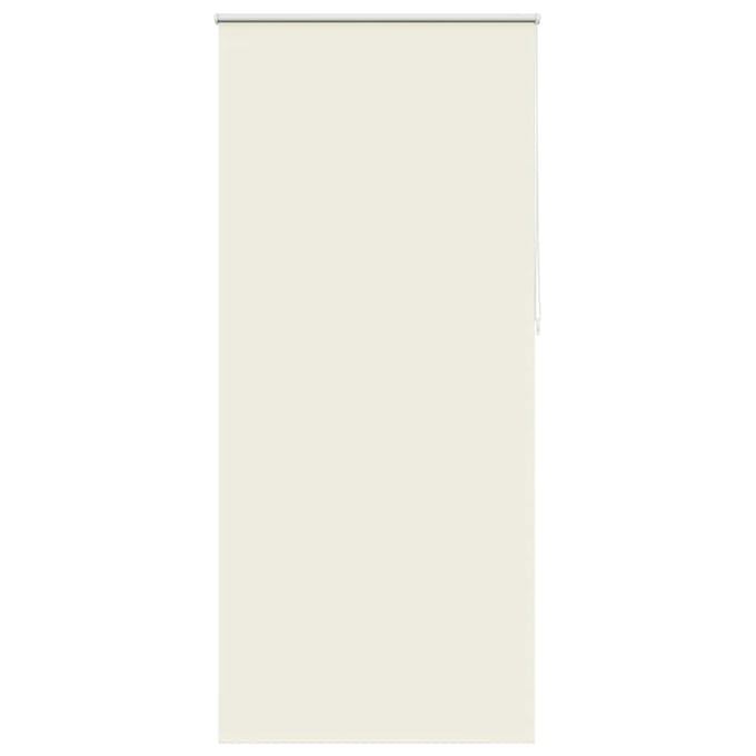 vidaXL - Rolgordijn - verduisterend - 124,4x230 - cm - gebroken - wit