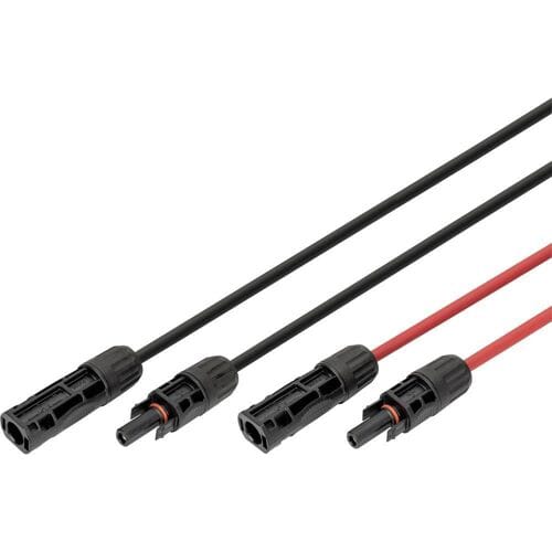 Digitus DK-SCEC66-0010 DK-SCEC66-0010 Zonne-energie verlengkabel 6 mm² Kabellengte 1 m