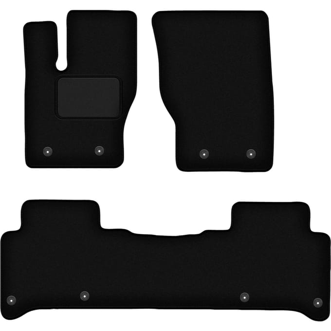 Zwarte veloursmatten voor: Range Rover Sport II SUV (2013-)