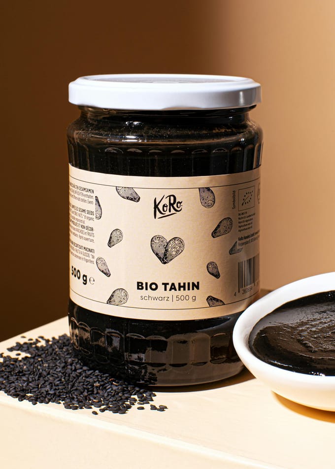 KoRo | Bio zwarte tahin 500 g