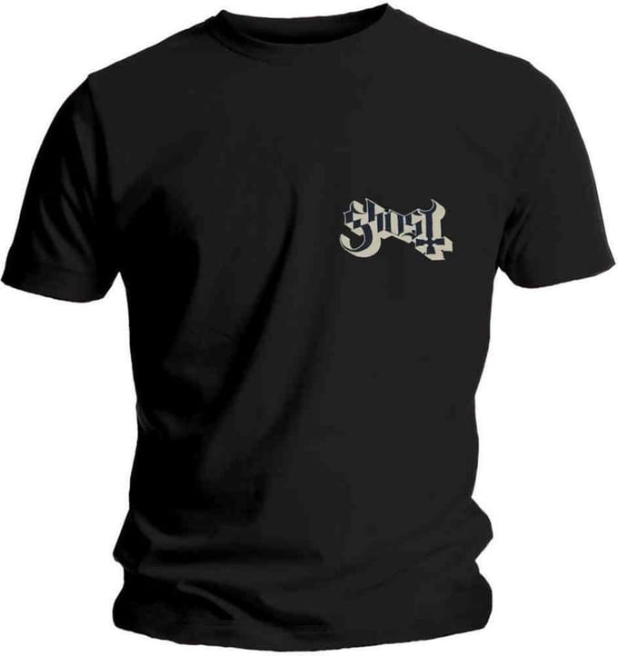 Ghost - Pocket Logo Heren Tshirt - S - Zwart
