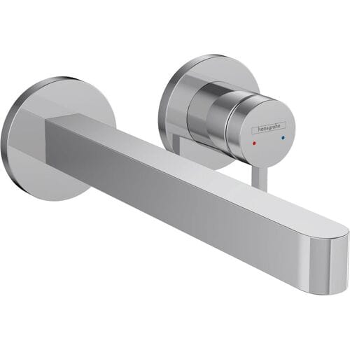 hansgrohe Finoris - Inbouw Wastafelmengkraan - Ééngreeps bediening - Met afvoerplug - 228mm - Chroom