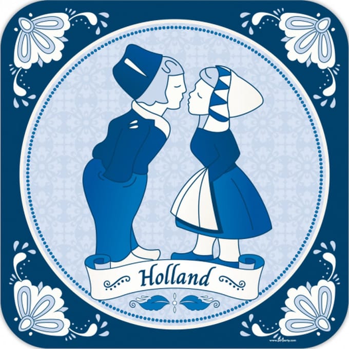 Decoration sign - Delftsblauw