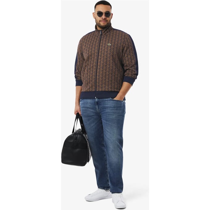 Lacoste Sweatshirt Velvet/date Brown Größe: S | Bomberjacken Outlet | Herren | Braun