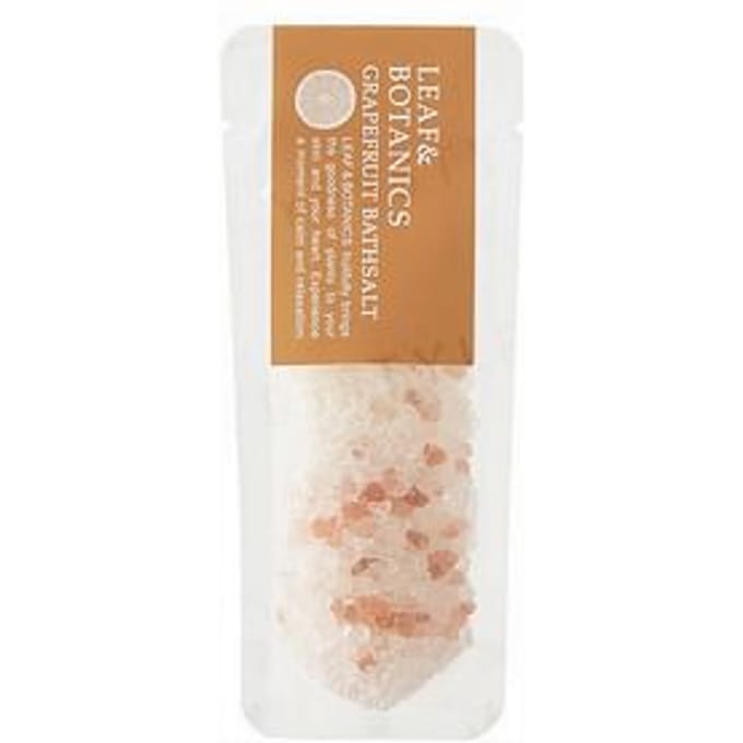 LEAF & BOTANICS - Grapefruit Bath Salt 40g
