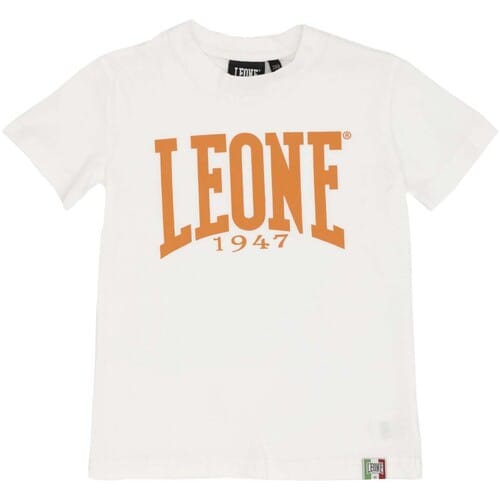 T-shirt Korte Mouw Leone 1947 Boy Short Sleeves Basic