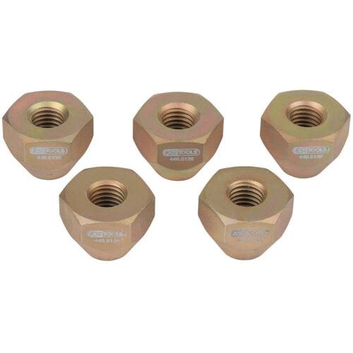 KS Tools 440.0136 Speciale moerenset, 5-delig, M14x2