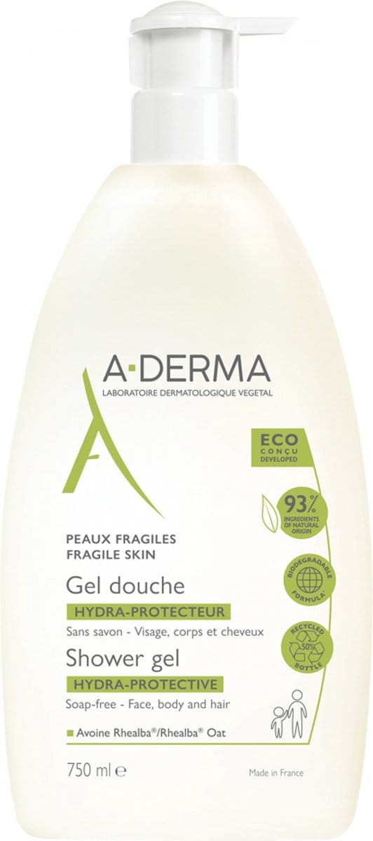 A-DERMA Hydra-Protective Douchegel 750 ml