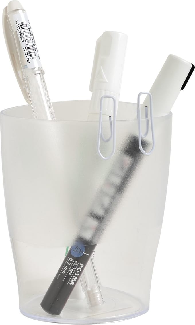 Exacompta 10x Pennenhouder Ecopen Office - Transparant - 67623D