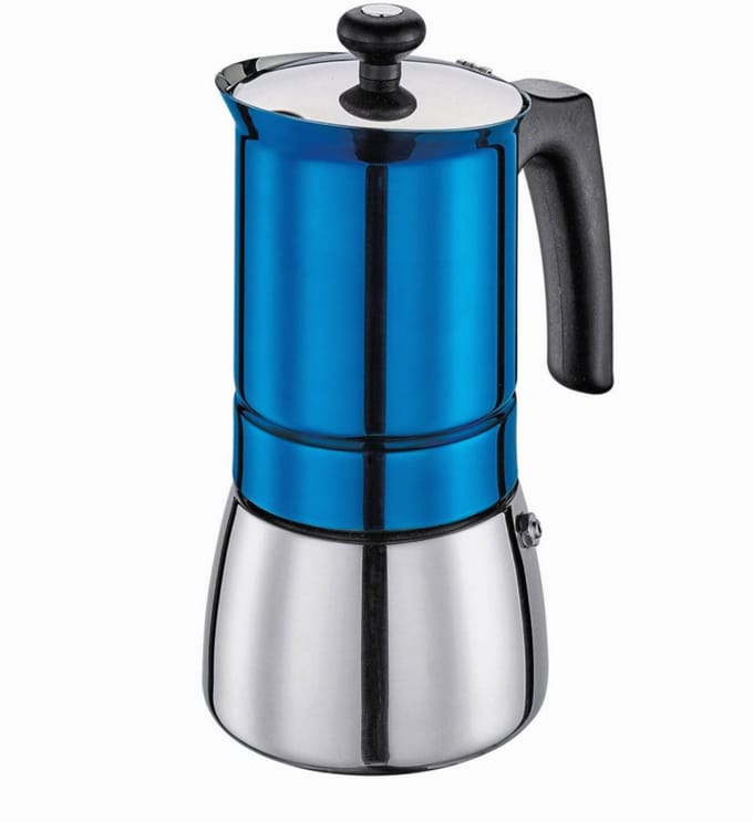 CILIO - Coffee maker - Caffettiera - Espresso koker - TOSCA blue - Inductie