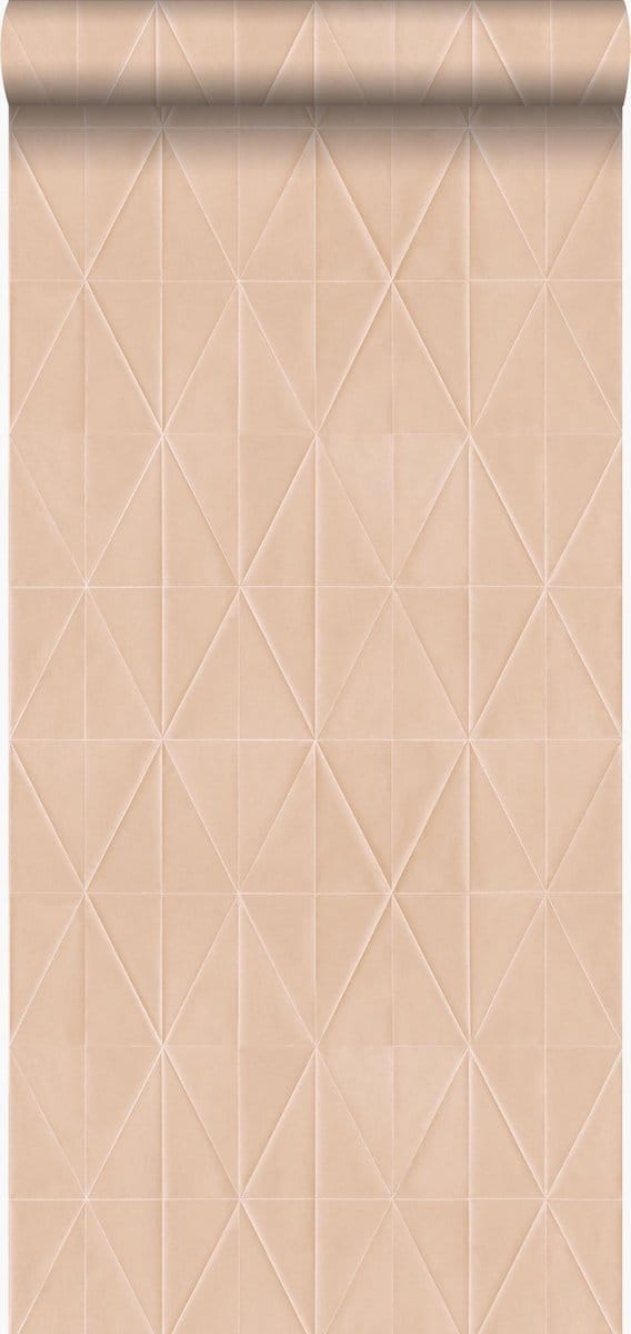 Origin Wallcoverings behang grafische vorm glanzend brons - 53 cm x 10.05 m - 347231