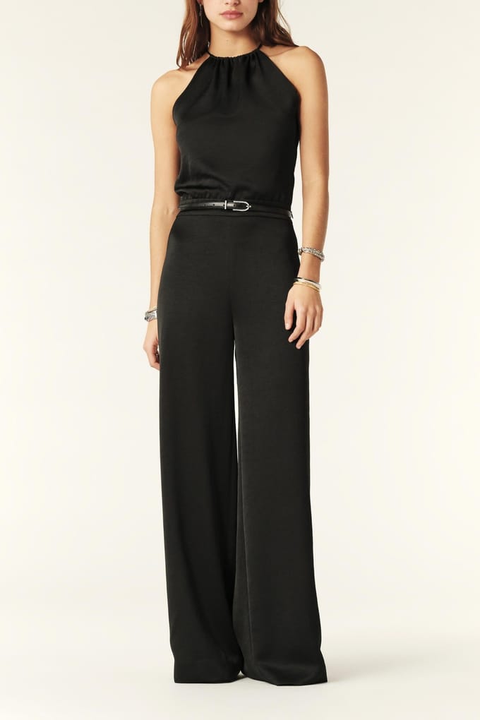 BA&SH Combinaison Doudi Noir Maat: 42 | Jumpsuits Outlet | Dames | Zwart