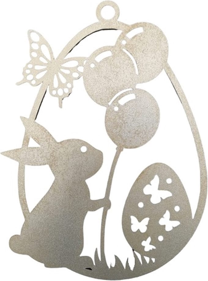 Pasen decoratie - paasei - goud