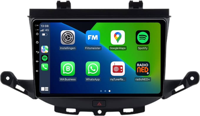 Carplay autoradio voor Opel Astra | Astra K | Astra Turbo | 2015 t/m 2021 | Android 13 | Draadloos Apple Carplay & Android Auto | 2GB + 32GB | 8-Core processor | Davilon | 2025 model | 2015 2016 2017 2018 2019 2020 2021 | Bluetooth & Wifi