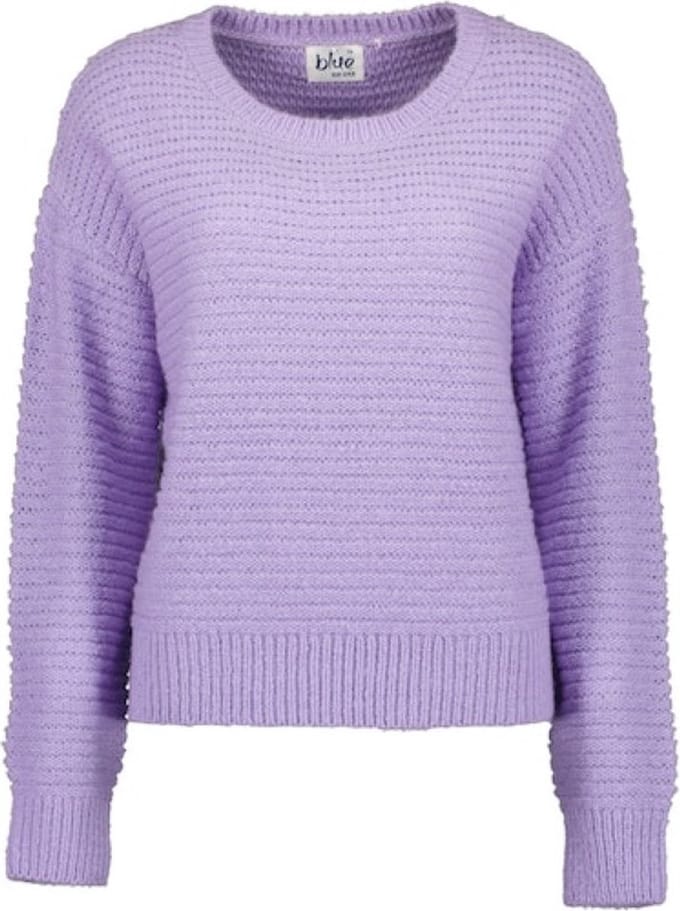 Blue Seven dames - Trui 247994 lila uni gebreid maat 36